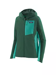 PATAGONIA | Damen Softshelljacke R1® CrossStrata | dunkelgrün