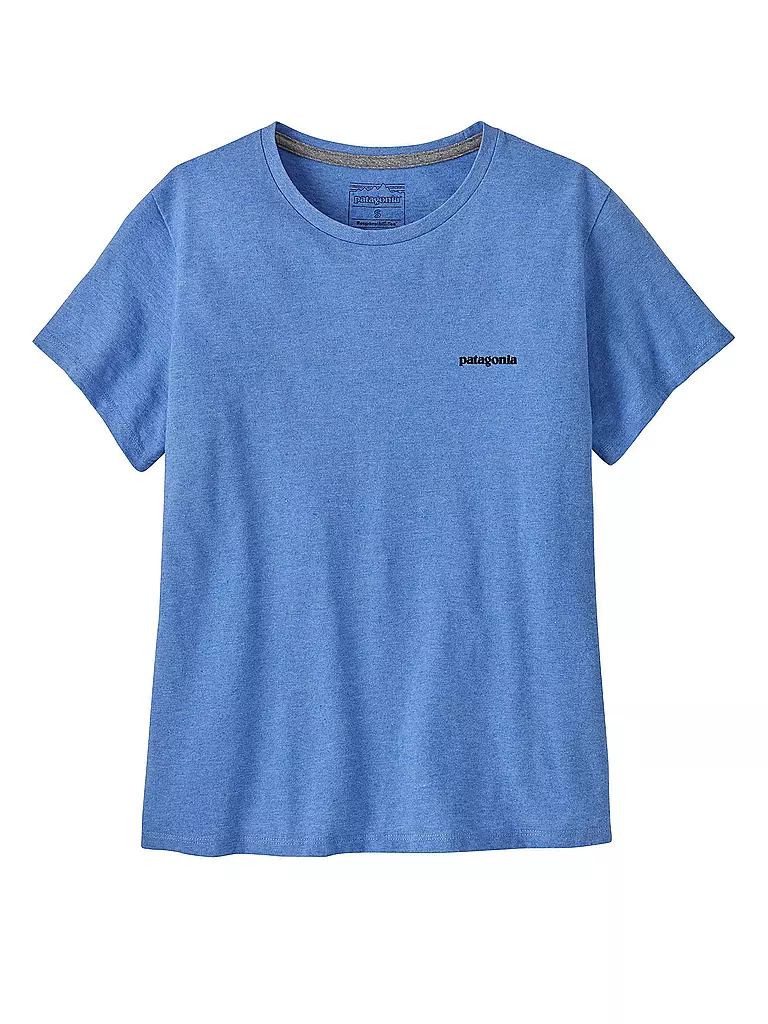 PATAGONIA | Damen T-Shirt P-6 Logo Responsibili | blau