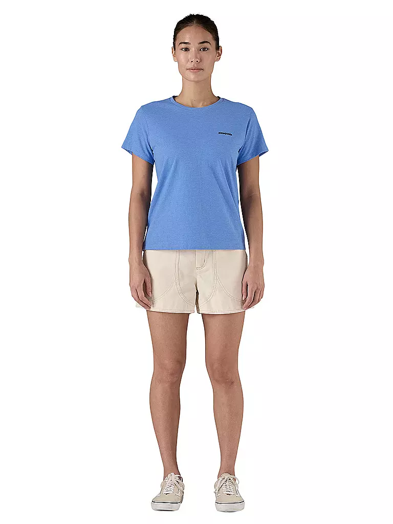 PATAGONIA | Damen T-Shirt P-6 Logo Responsibili | blau