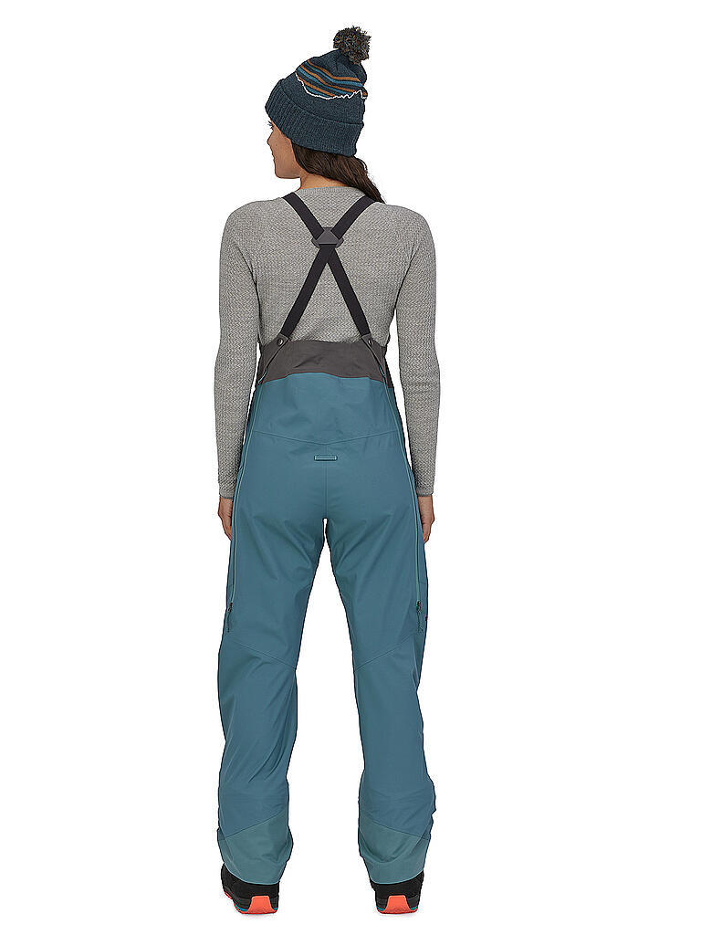 PATAGONIA | Damen Tourenhose SnowDrifter Bibs | blau