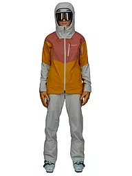 PATAGONIA | Damen Tourenjacke Snowdrifter Hoodie | gold