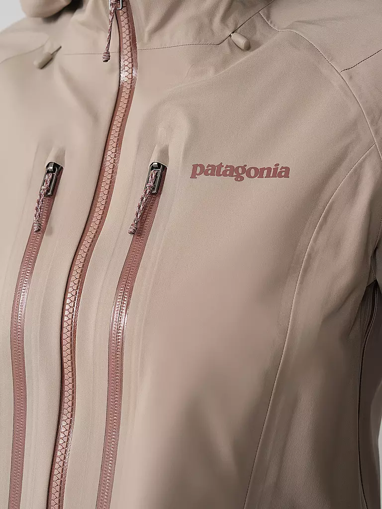 PATAGONIA | Damen Wanderjacke Stromstride 3L Hoodie | beige