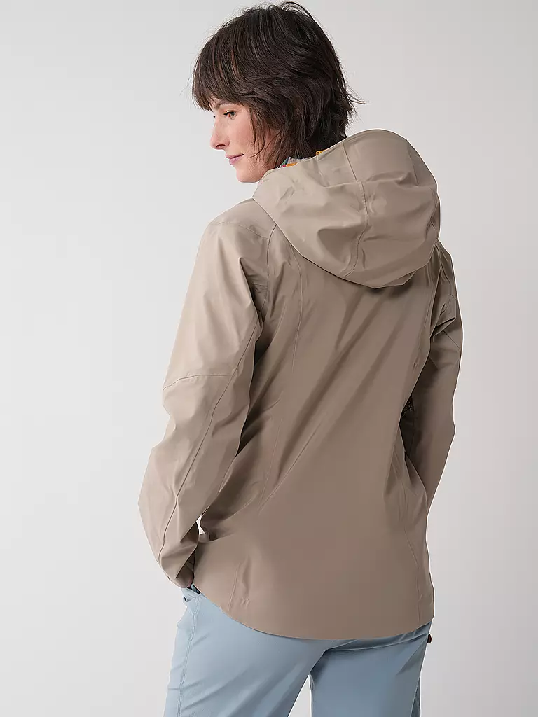 PATAGONIA | Damen Wanderjacke Stromstride 3L Hoodie | beige