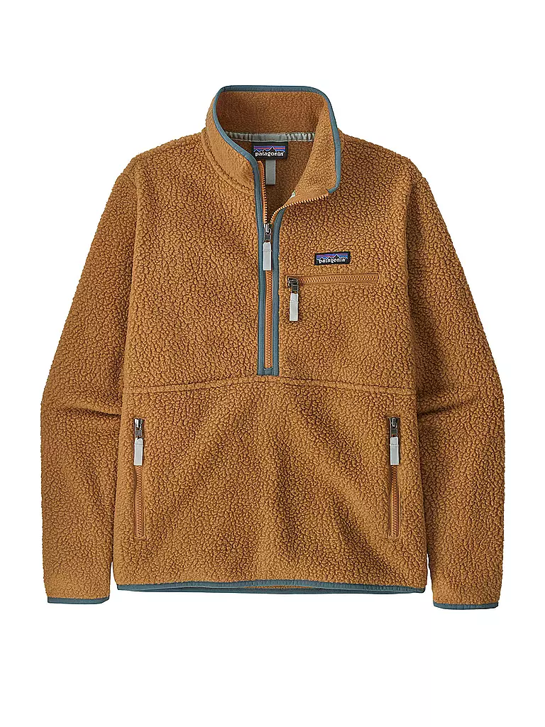 PATAGONIA | Damen Zipshirt Retro Pile Fleece Marsupial  | camel