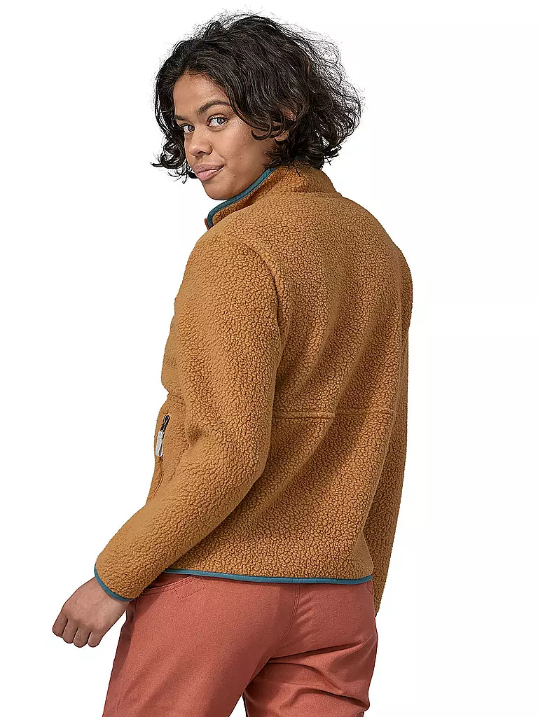 PATAGONIA | Damen Zipshirt Retro Pile Fleece Marsupial | camel