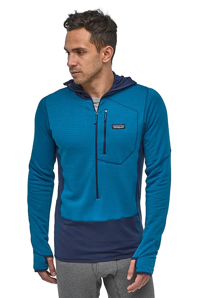 PATAGONIA | Herren Fleece-Pullover R1® Hoody | blau