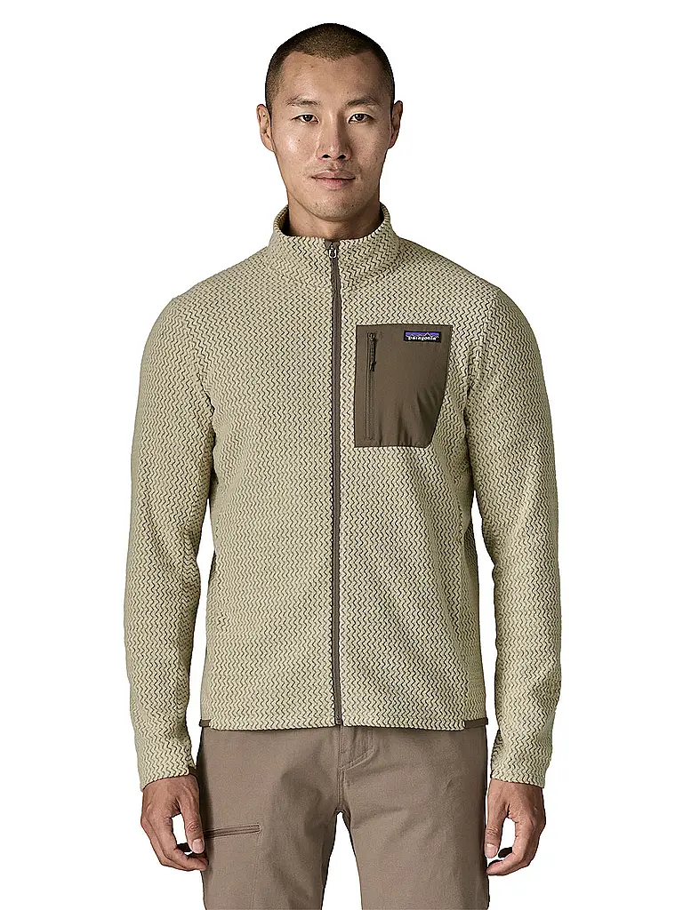 PATAGONIA | Herren Fleecejacke R1® Air Full-Zip  | Beige