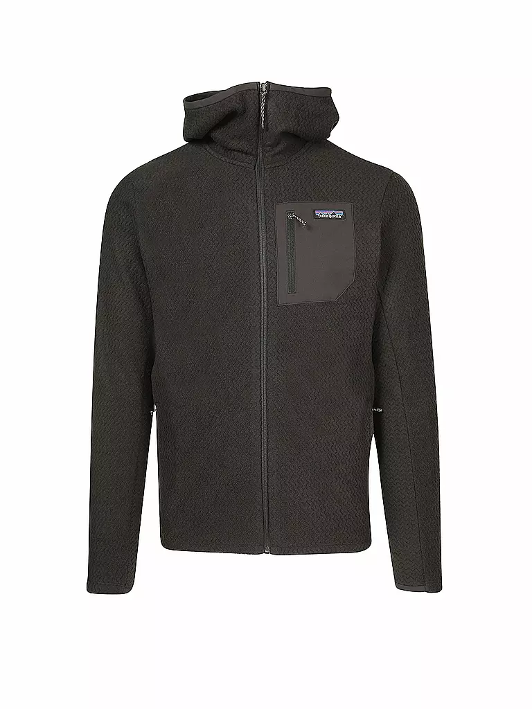 PATAGONIA | Herren Fleecejacke R1® Air Full-Zip Hoodie | schwarz