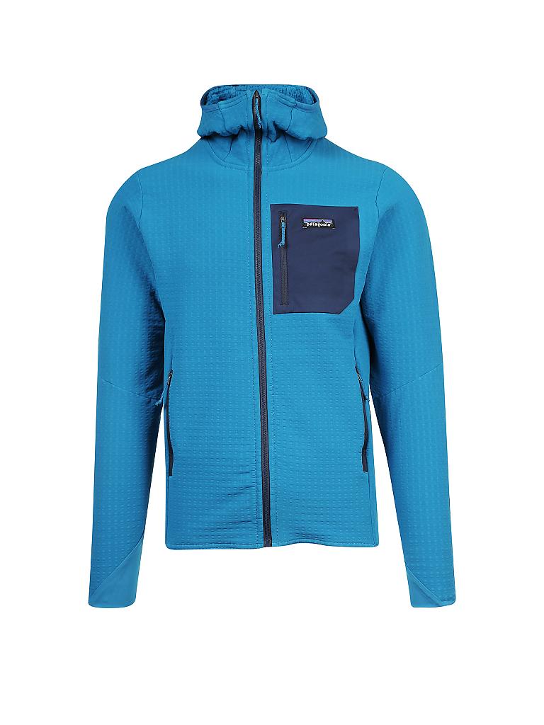 PATAGONIA | Herren Fleecejacke R2® TechFace Hoody | blau