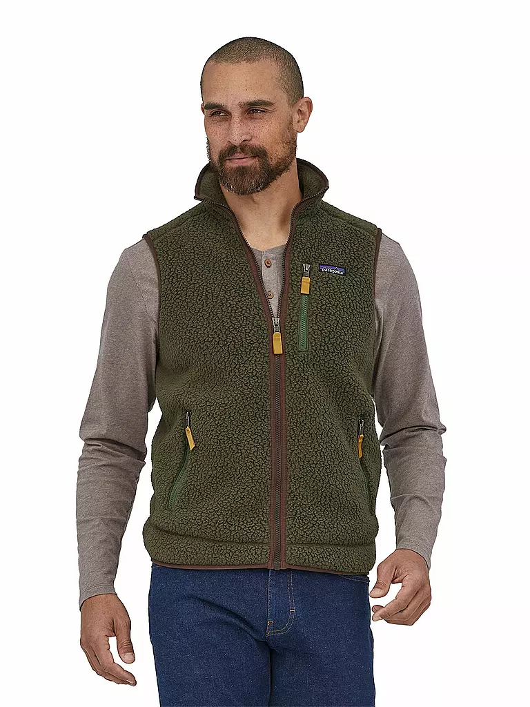 PATAGONIA | Herren Fleecejacke Retro Pile | olive