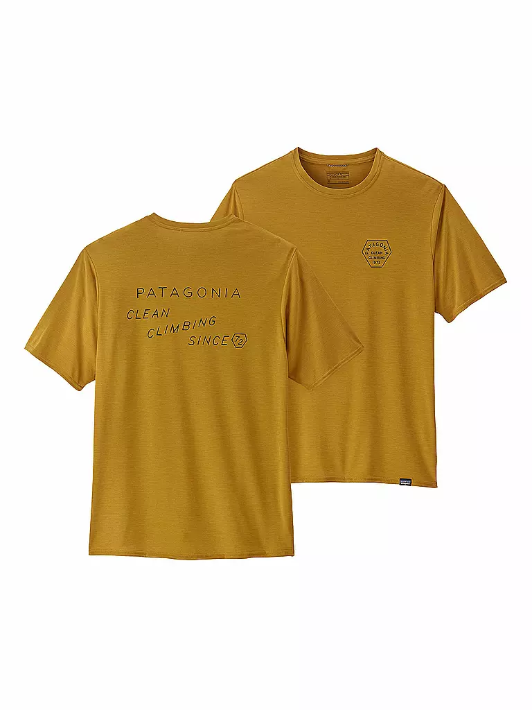 PATAGONIA | Herren Funktionsshirt Capilene® Cool Daily Graphic | gold