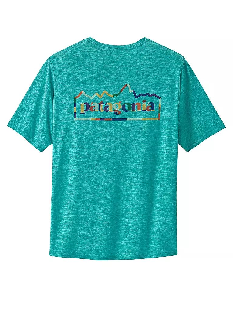 PATAGONIA | Herren Funktionsshirt Capilene® Cool Daily Graphic | petrol