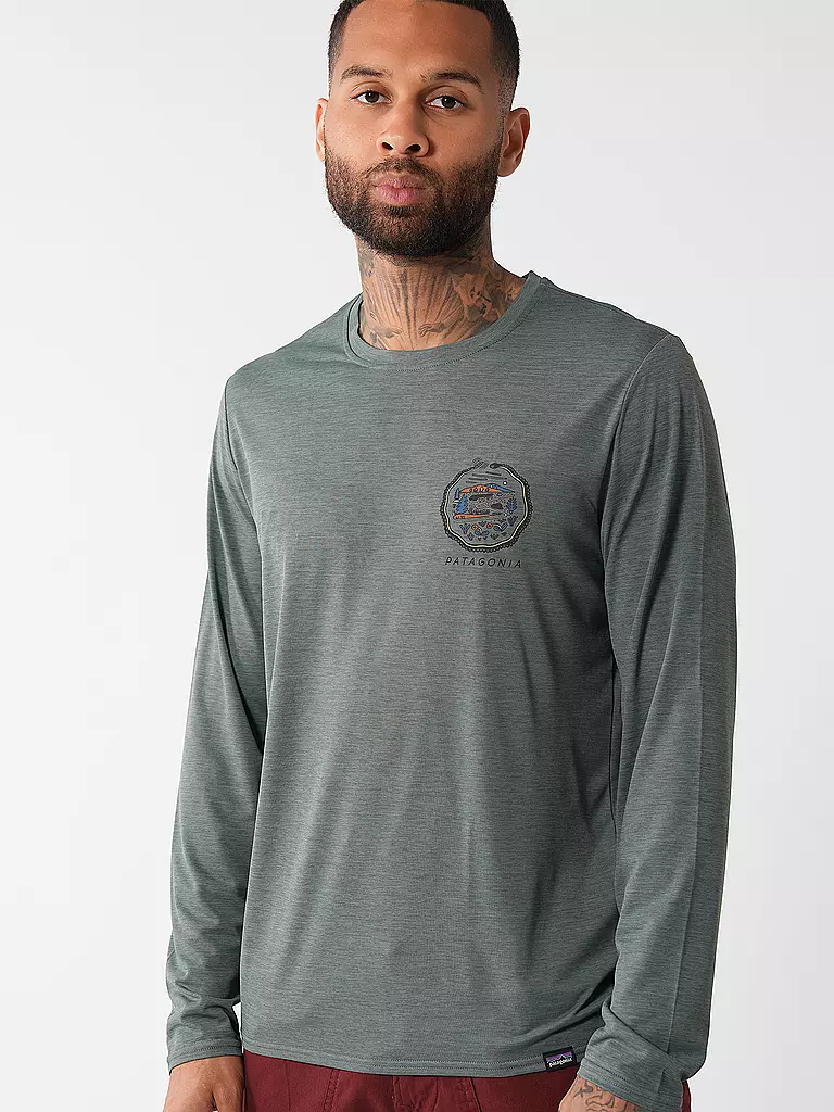 PATAGONIA | Herren Funktionsshirt Capilene® Cool Daily Graphic | dunkelgrün