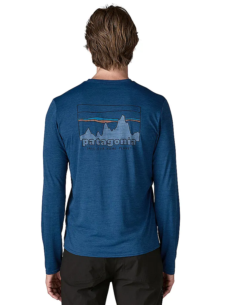 PATAGONIA | Herren Funktionsshirt Capilene® Cool Daily Graphic | blau