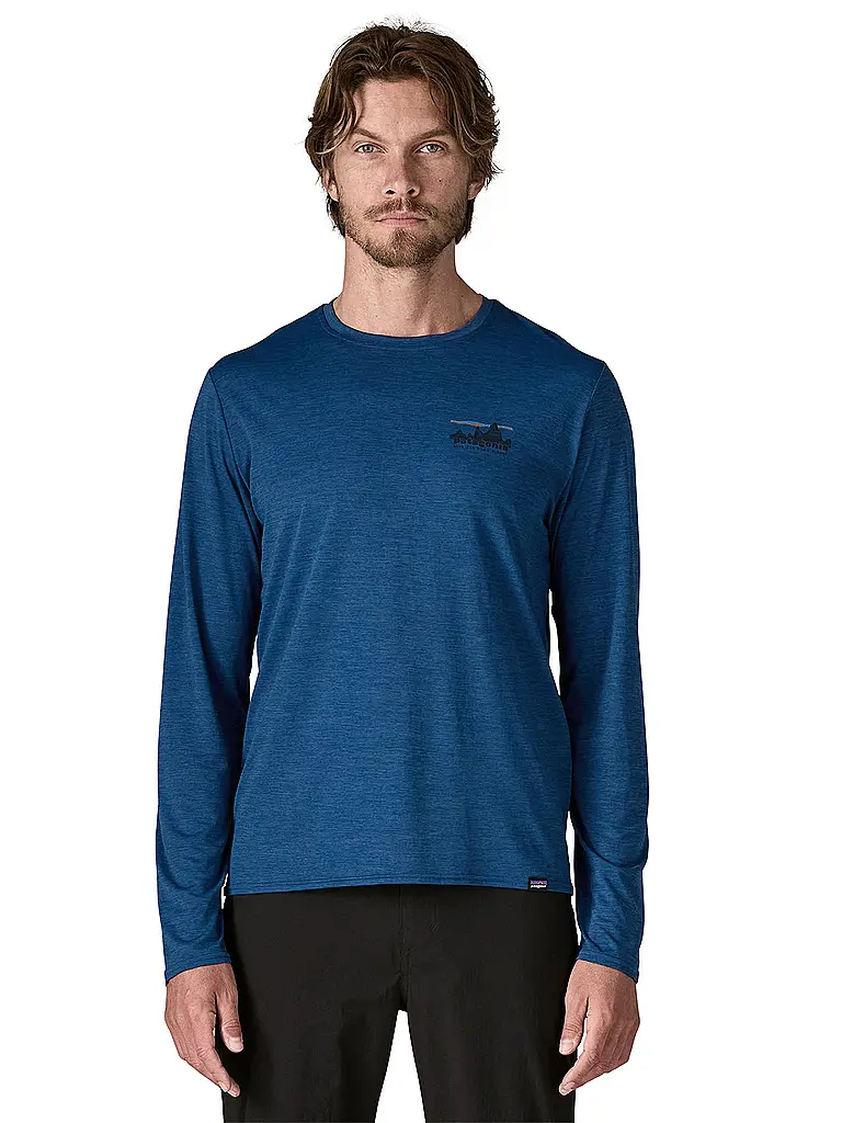 PATAGONIA | Herren Funktionsshirt Capilene® Cool Daily Graphic | blau