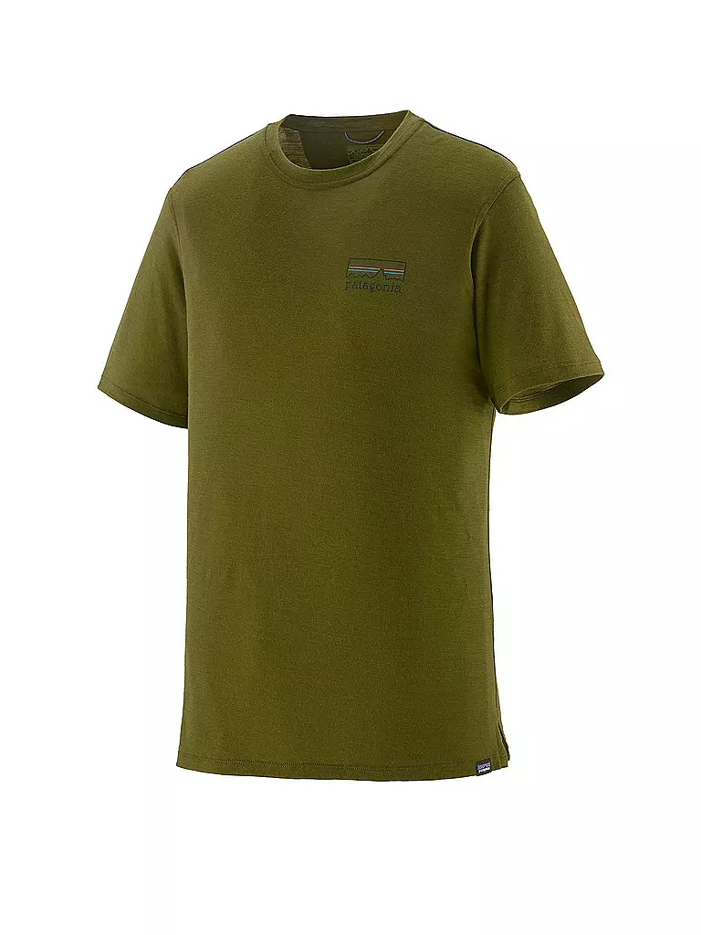 PATAGONIA | Herren Funktionsshirt Capilene® Cool Merino  | olive