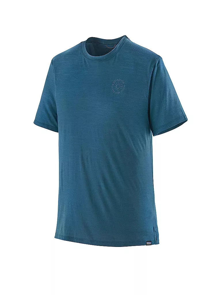 PATAGONIA | Herren Funktionsshirt Capilene® Cool Merino Graphic | blau