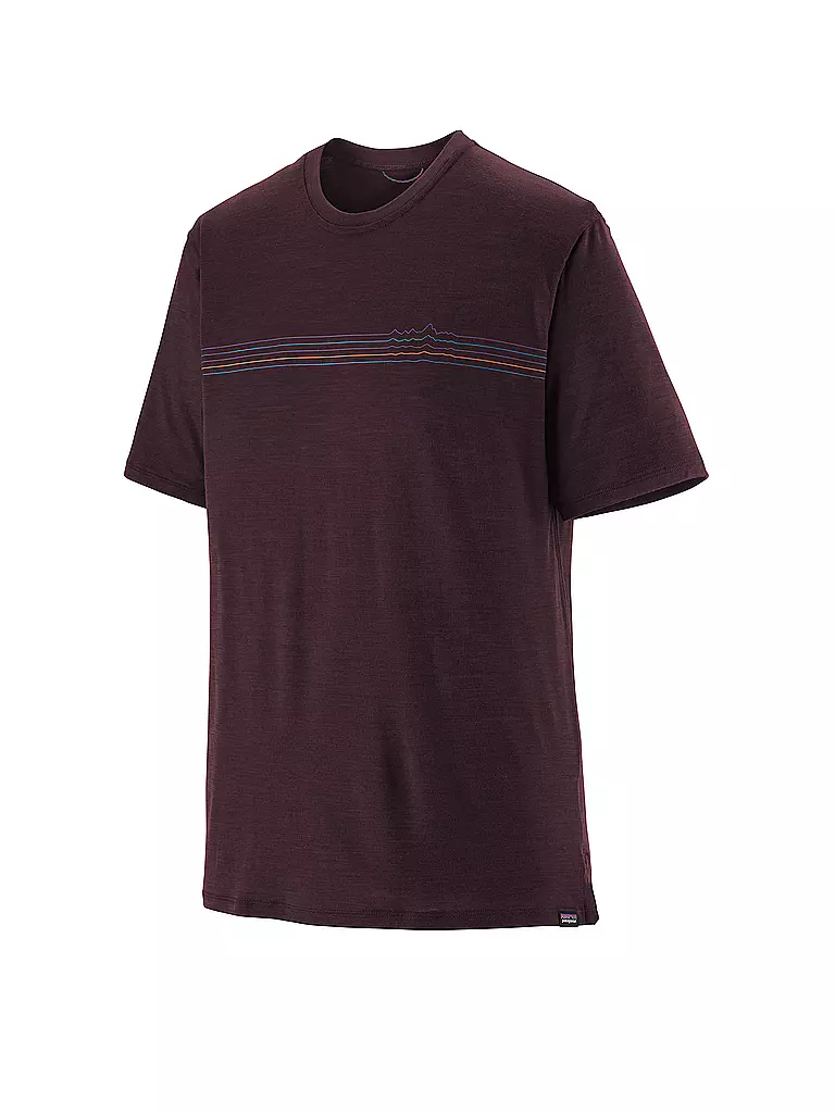 PATAGONIA | Herren Funktionsshirt Capilene® Cool Merino Graphic | dunkelrot