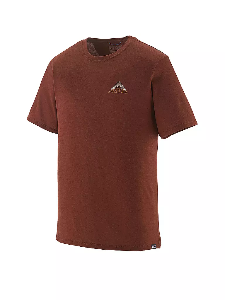 PATAGONIA | Herren Funktionsshirt Capilene® Cool Merino Graphic | kupfer