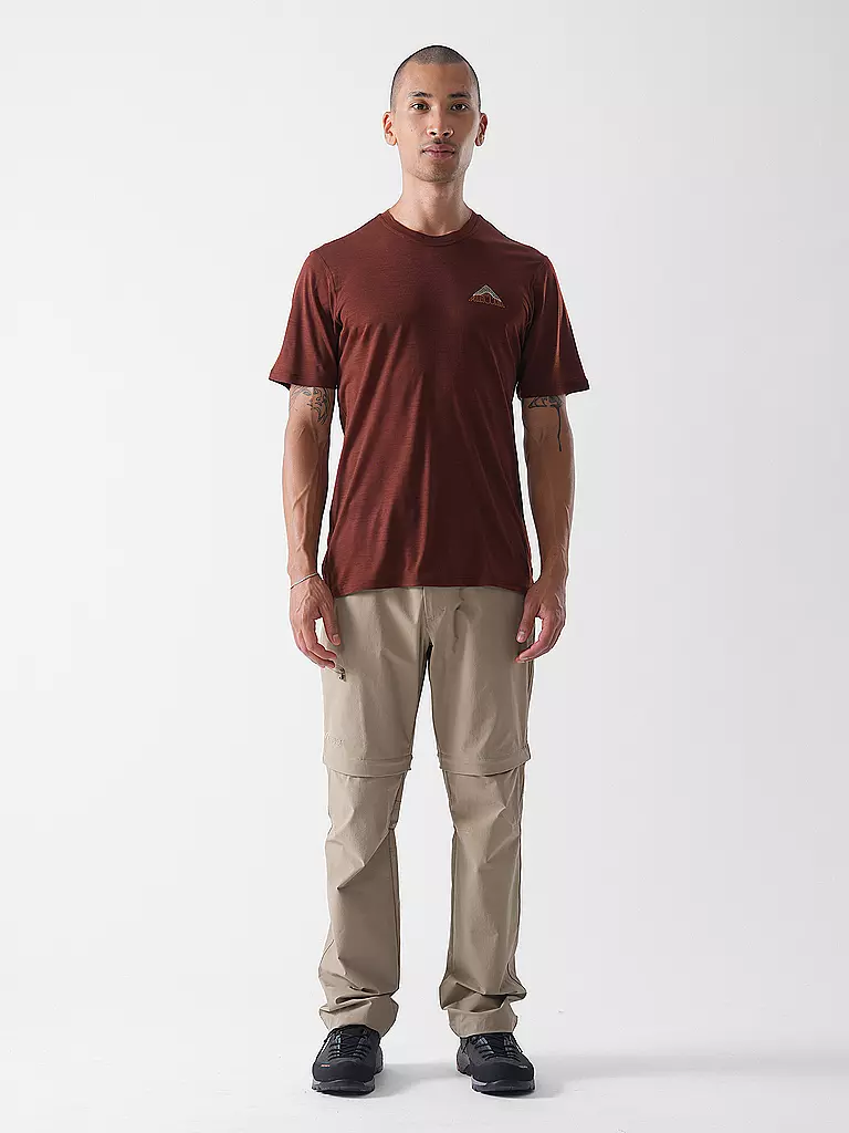 PATAGONIA | Herren Funktionsshirt Capilene® Cool Merino Graphic | kupfer