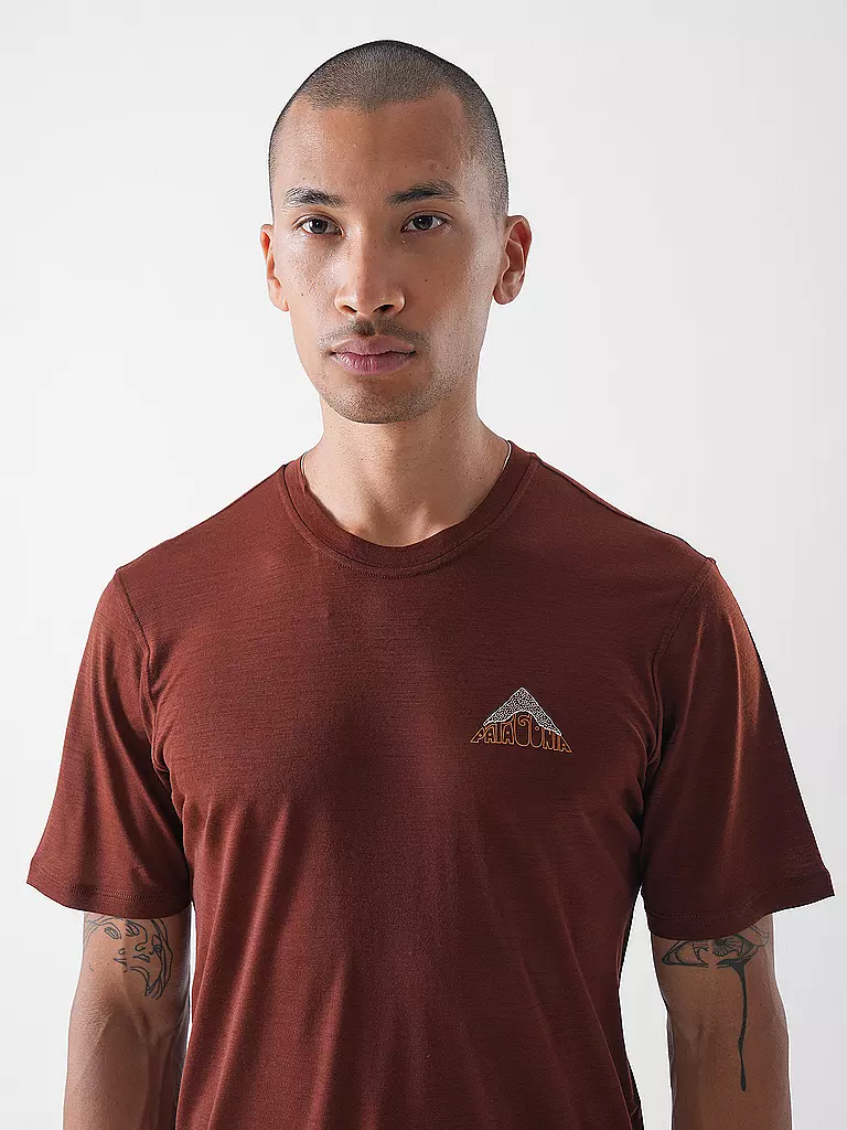 PATAGONIA | Herren Funktionsshirt Capilene® Cool Merino Graphic | olive