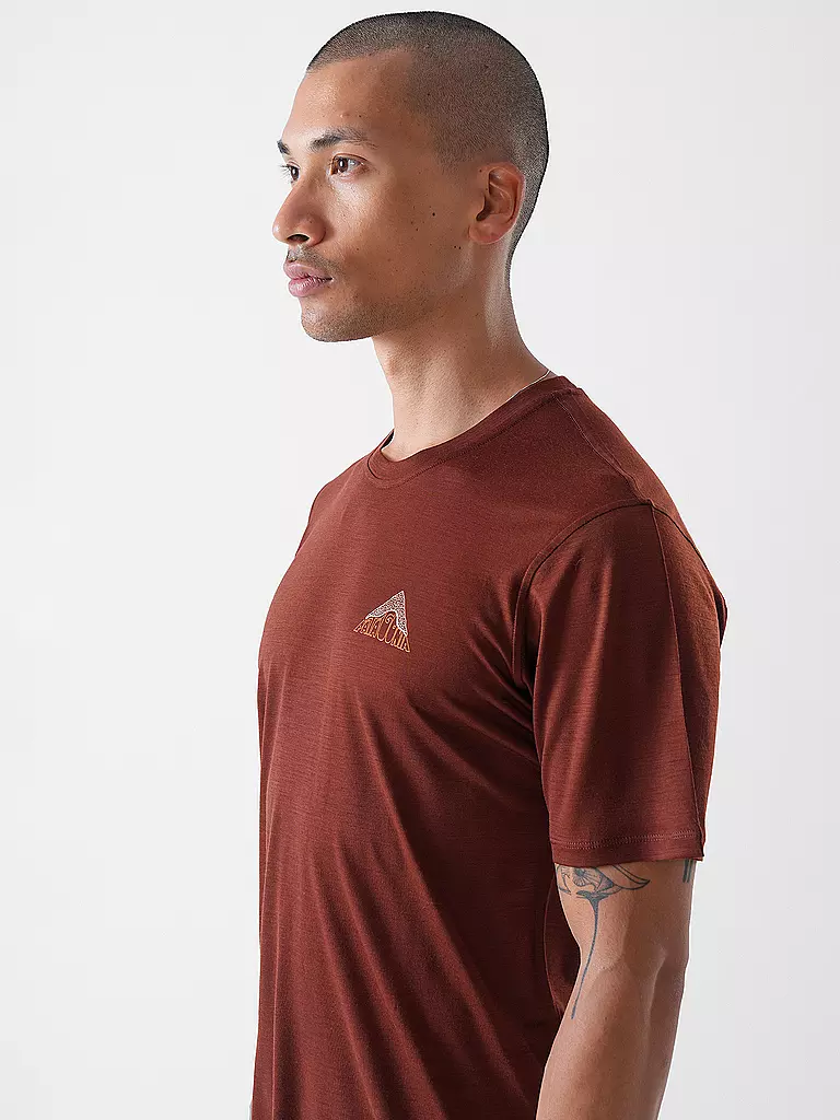 PATAGONIA | Herren Funktionsshirt Capilene® Cool Merino Graphic | olive