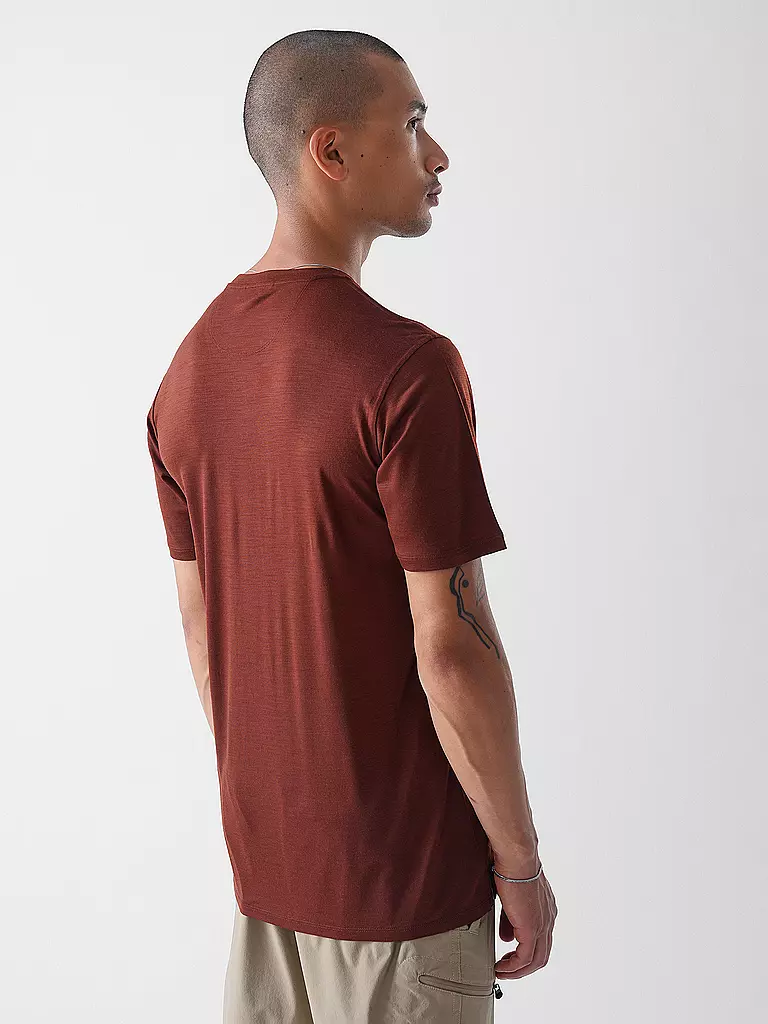 PATAGONIA | Herren Funktionsshirt Capilene® Cool Merino Graphic | olive
