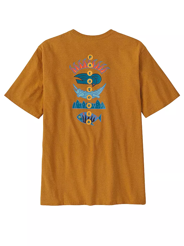 PATAGONIA | Herren Funktionsshirt Fitz Roy Wild Responsibili-Tee® | camel