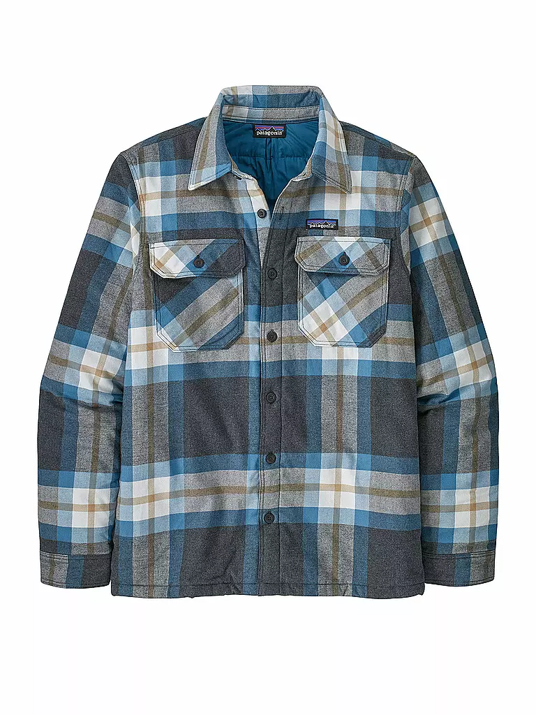 PATAGONIA | Herren Hemd Insulated Organic Cotton Midweight Fjord Flannel | schwarz