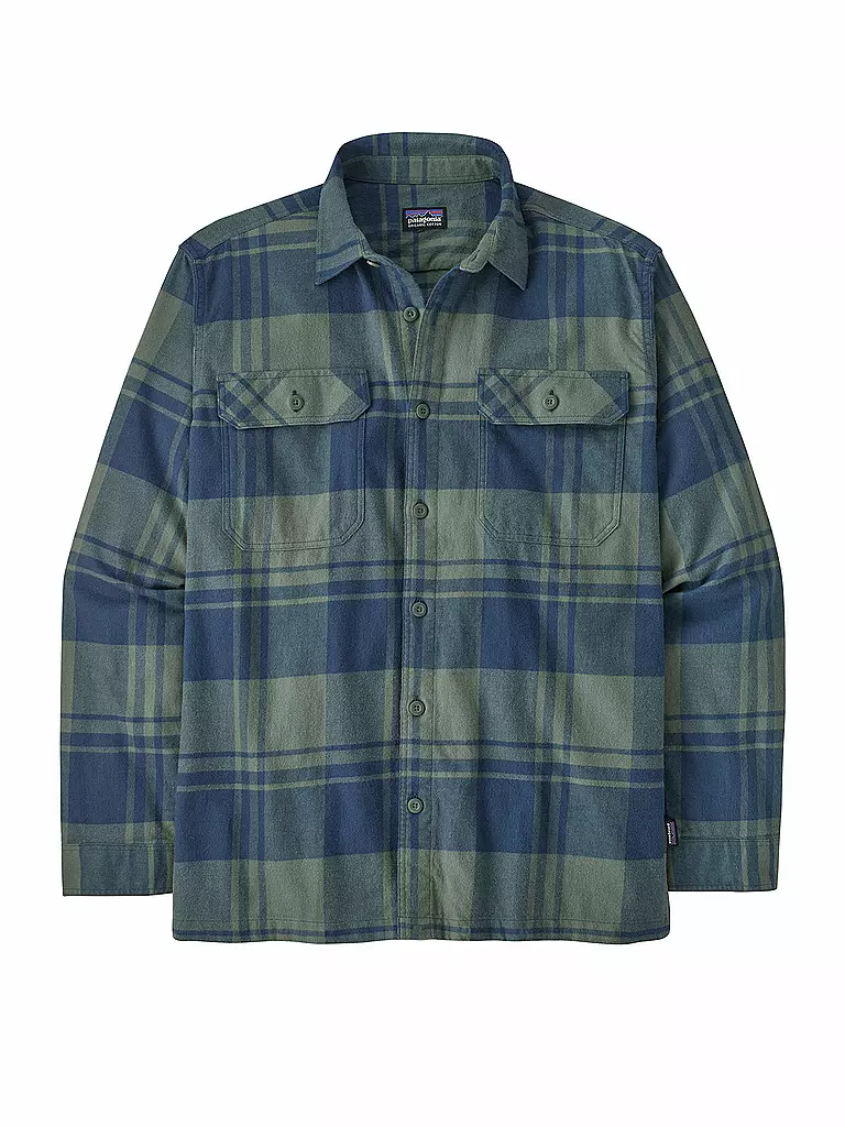 PATAGONIA | Herren Hemd Organic Cotton Midweight Fjord Flannel | olive