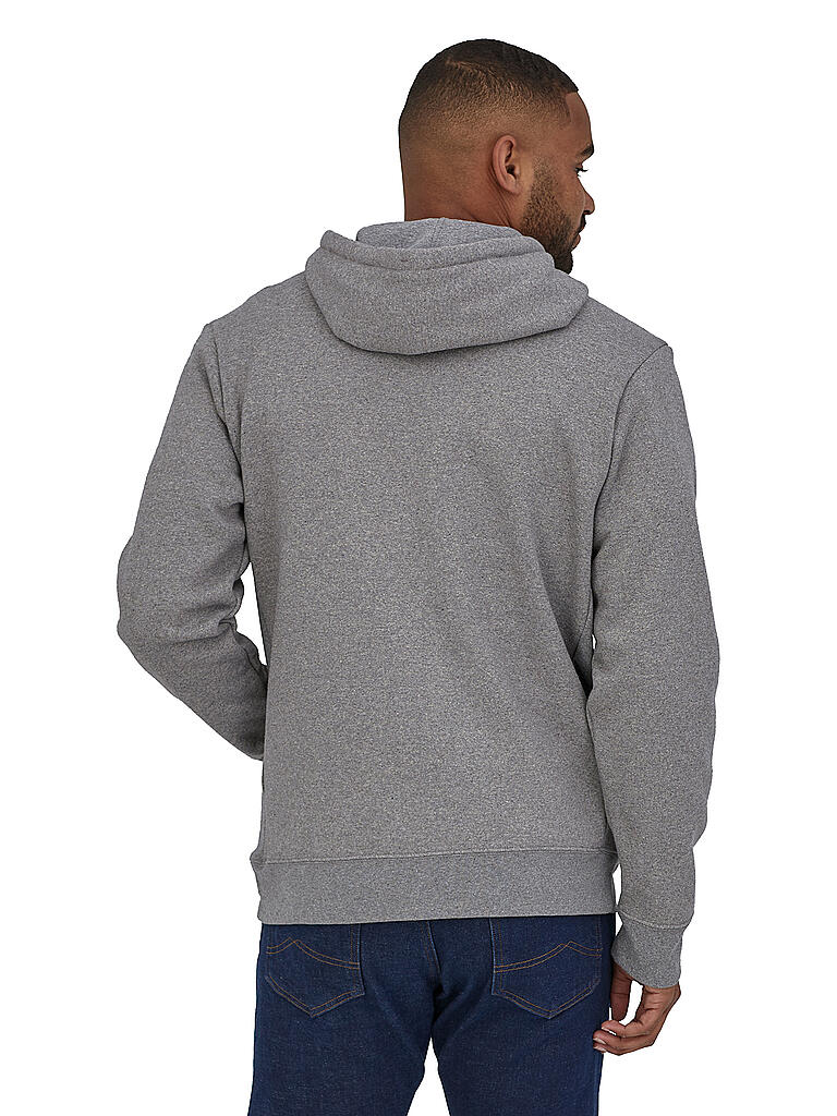 Spannende Herren Hoodie Grau Ebenbild