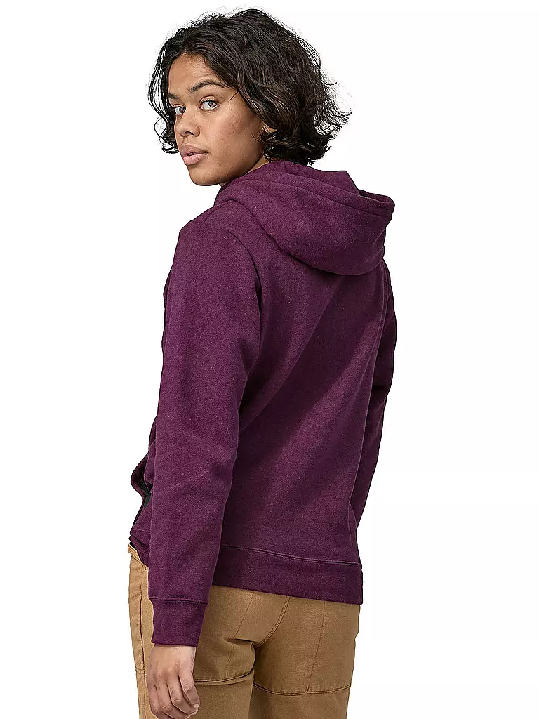 PATAGONIA | Herren Hoodie P-6 Logo Uprisal | dunkelrot