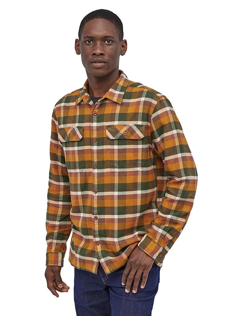 PATAGONIA | Herren Outdoorhemd Fjord Flannel | gelb