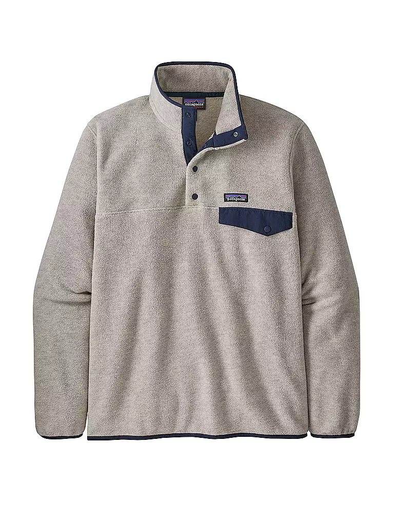 PATAGONIA | Herren Sweater Lightweight Synchilla® Snap-T® Fleece | beige