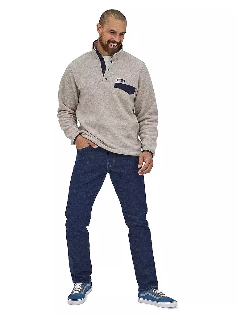 PATAGONIA | Herren Sweater Lightweight Synchilla® Snap-T® Fleece | petrol