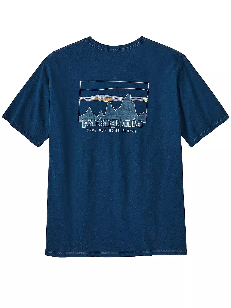 PATAGONIA | Herren T-Shirt 73 Skyline Organic | camel