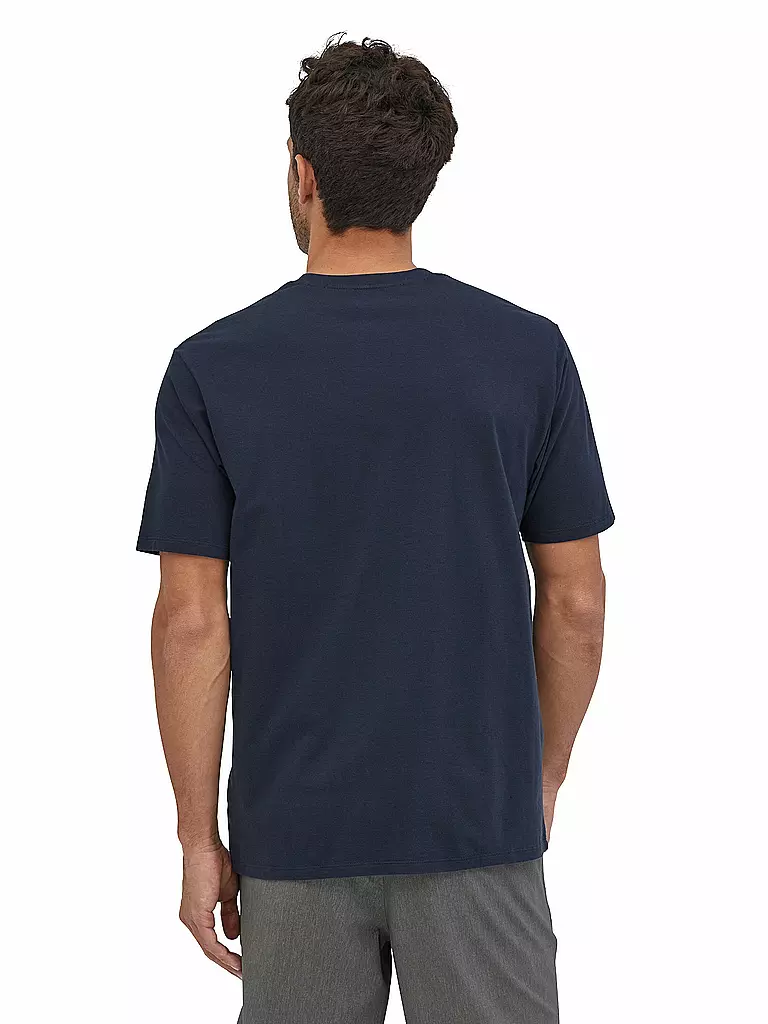 PATAGONIA | Herren T-Shirt Alpine Icon Regenerative | blau