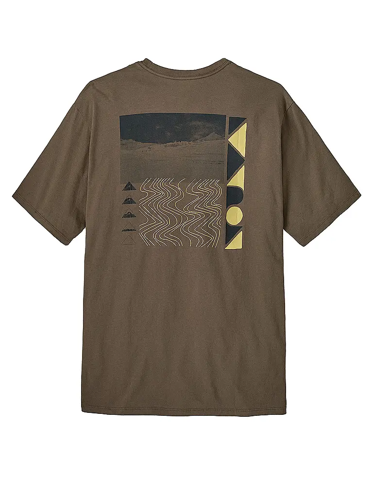 PATAGONIA | Herren T-Shirt Driftways Organic | braun