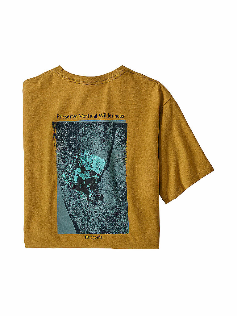 PATAGONIA | Herren T-Shirt Granite Magic Pocket Responsibili-Tee® | gelb