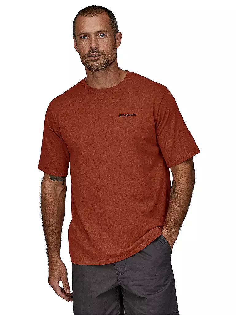 PATAGONIA | Herren T-Shirt P-6 Logo | kupfer