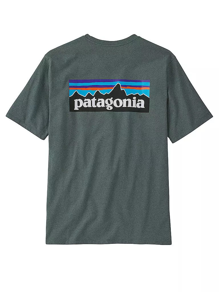 PATAGONIA | Herren T-Shirt P-6 Logo | grau