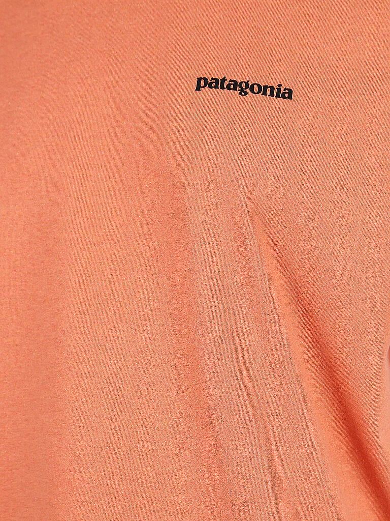 PATAGONIA | Herren T-Shirt P-6 Logo | rosa