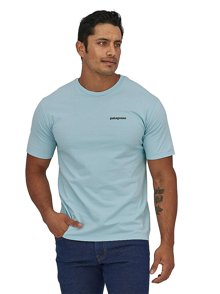 PATAGONIA | Herren T-Shirt P-6 Mission | blau