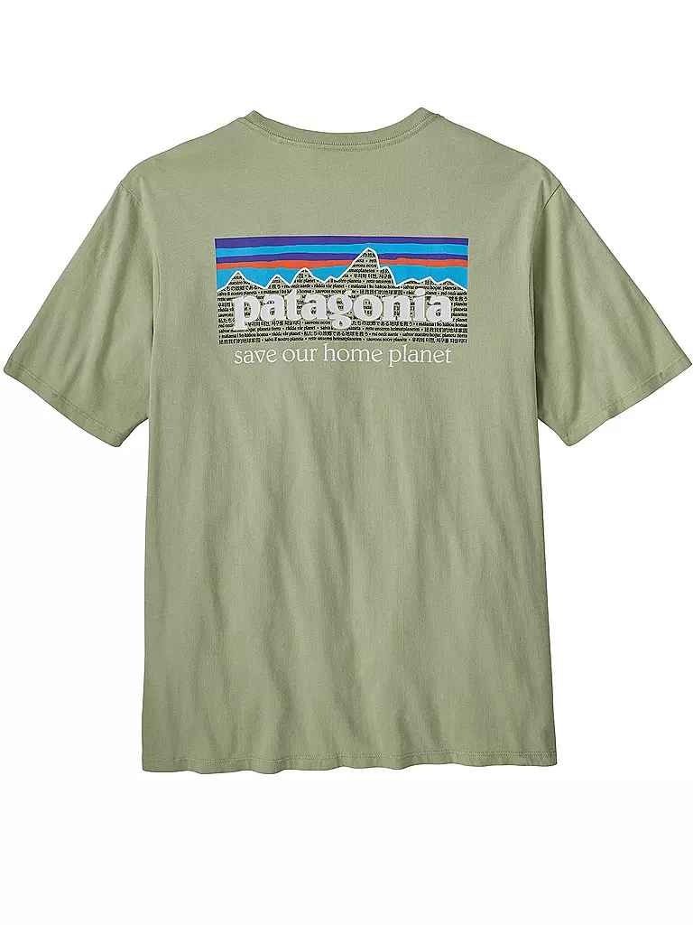 PATAGONIA | Herren T-Shirt P-6 Mission | olive