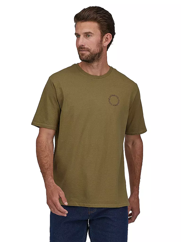 PATAGONIA | Herren T-Shirt Spoke Stencil Responsibili-Tee® | beige