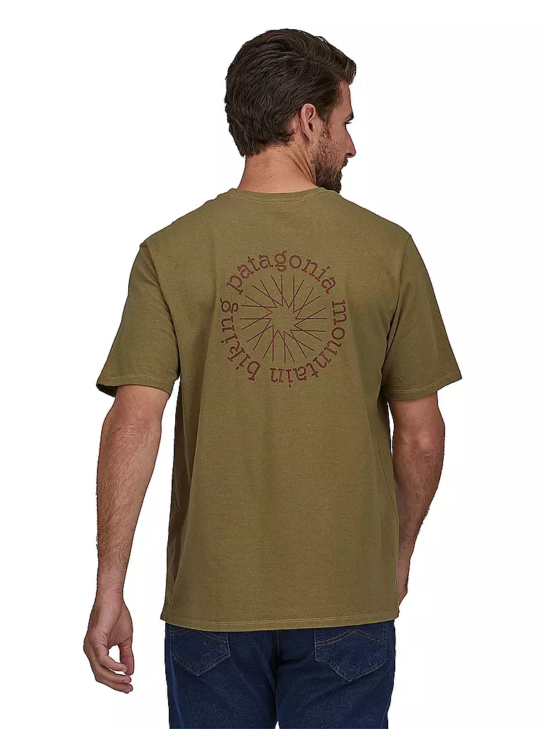 PATAGONIA | Herren T-Shirt Spoke Stencil Responsibili-Tee® | beige