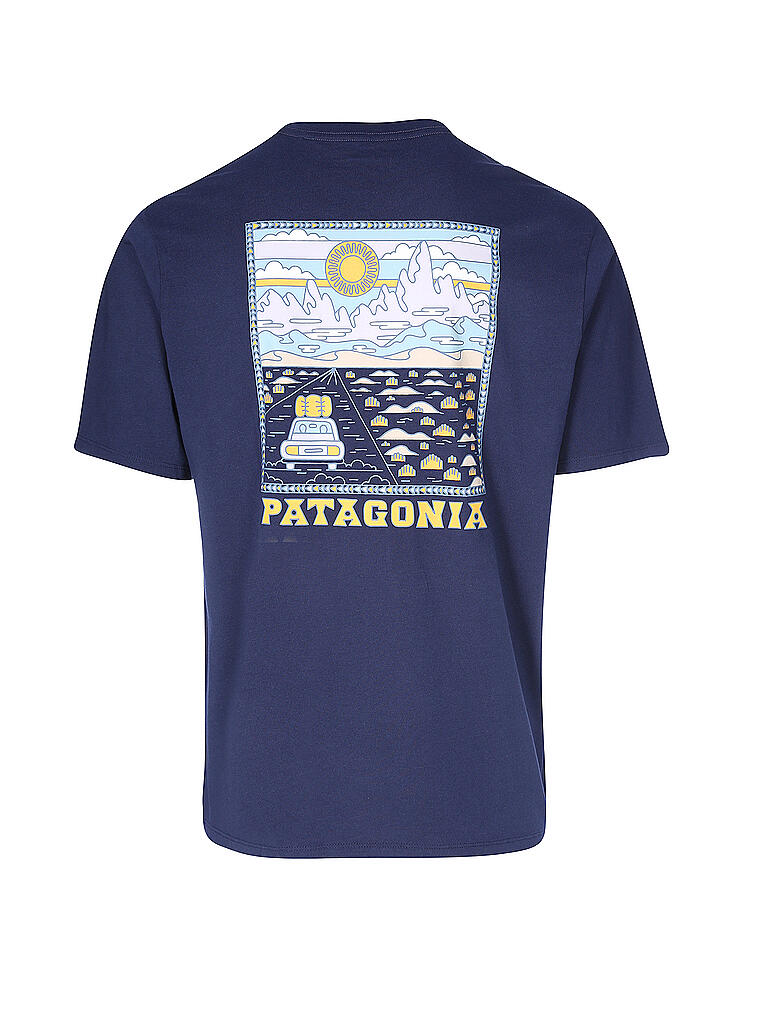 PATAGONIA | Herren T-Shirt Summit Road Organic Cotton | blau