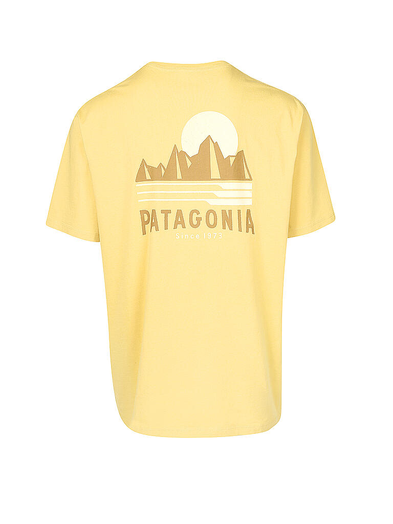 PATAGONIA | Herren T-Shirt Tube View Organic Cotton | gelb