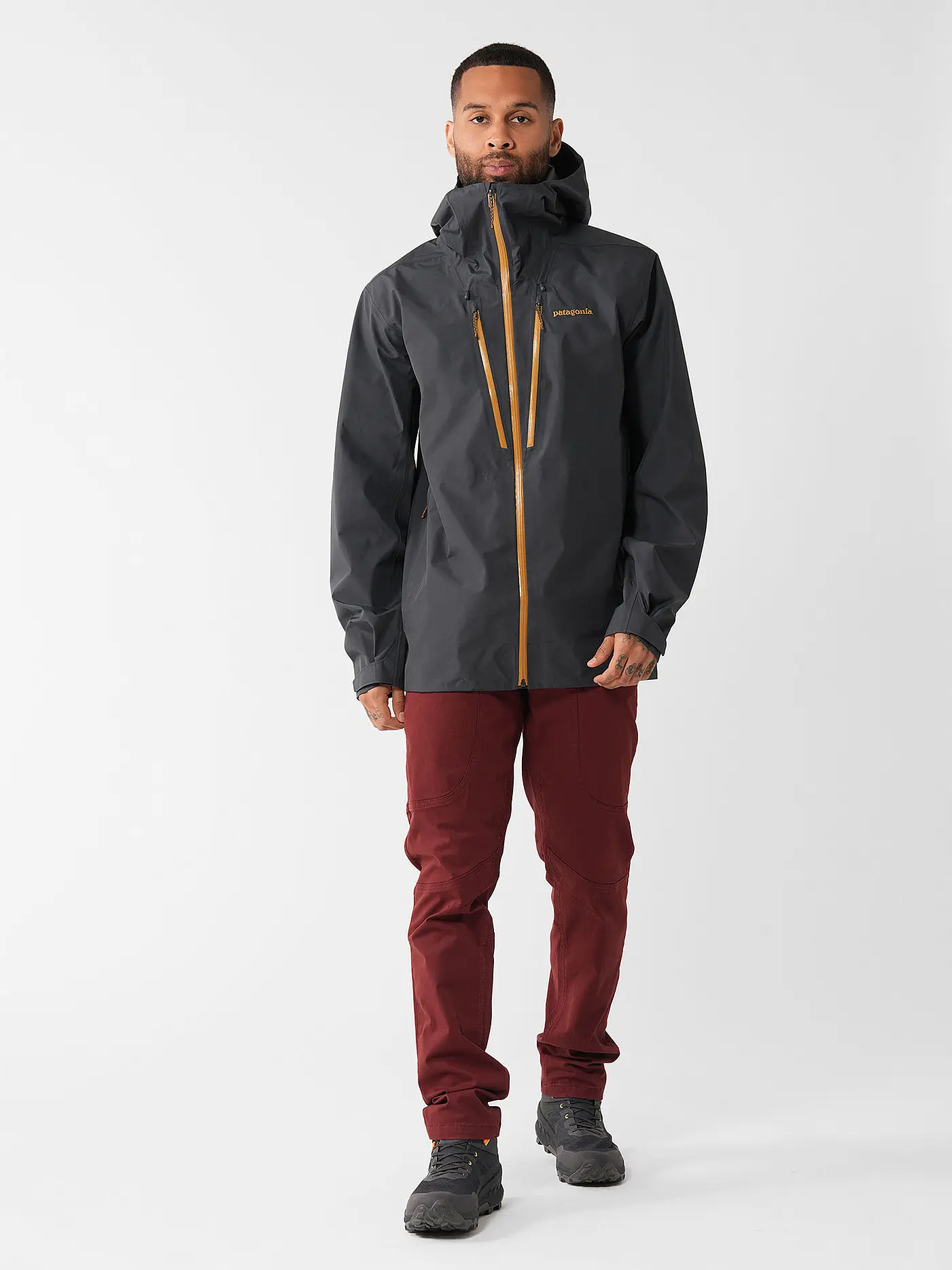 PATAGONIA | Herren Wanderjacke Triolet GTX 3L Hoodie | dunkelblau