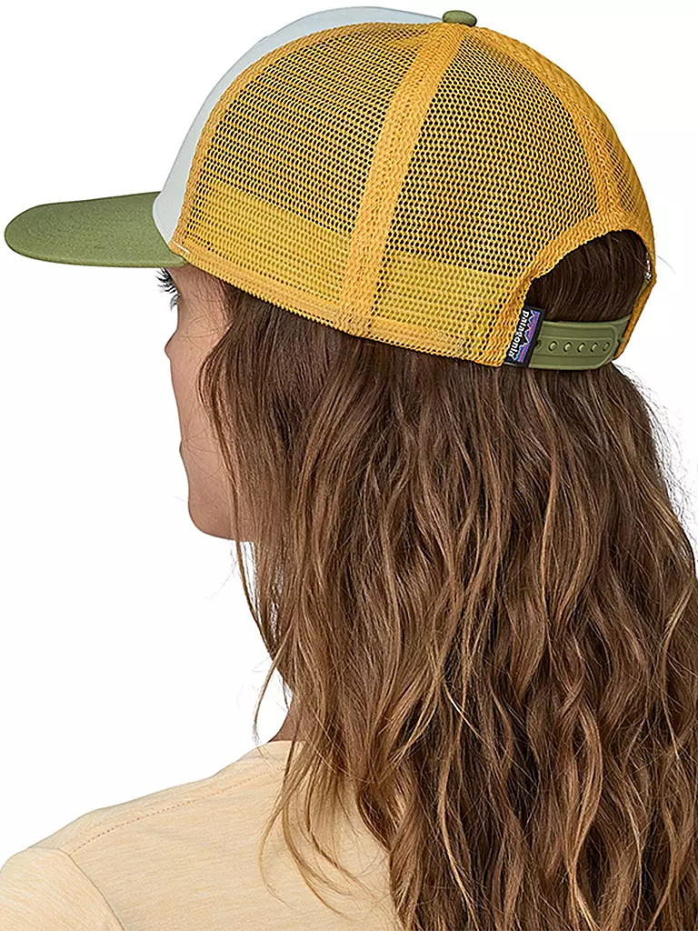 PATAGONIA | Kappe P-6 Logo Trucker | gold